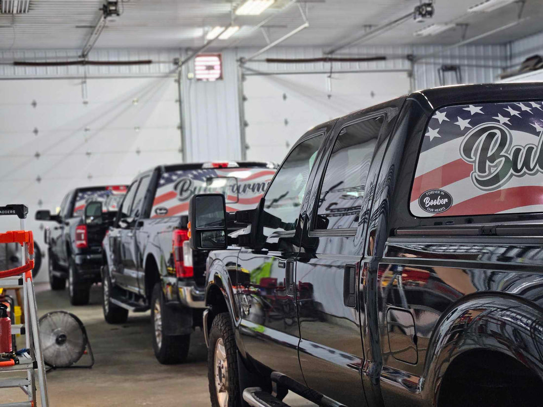 Bull Farms being protected by ceramic coating