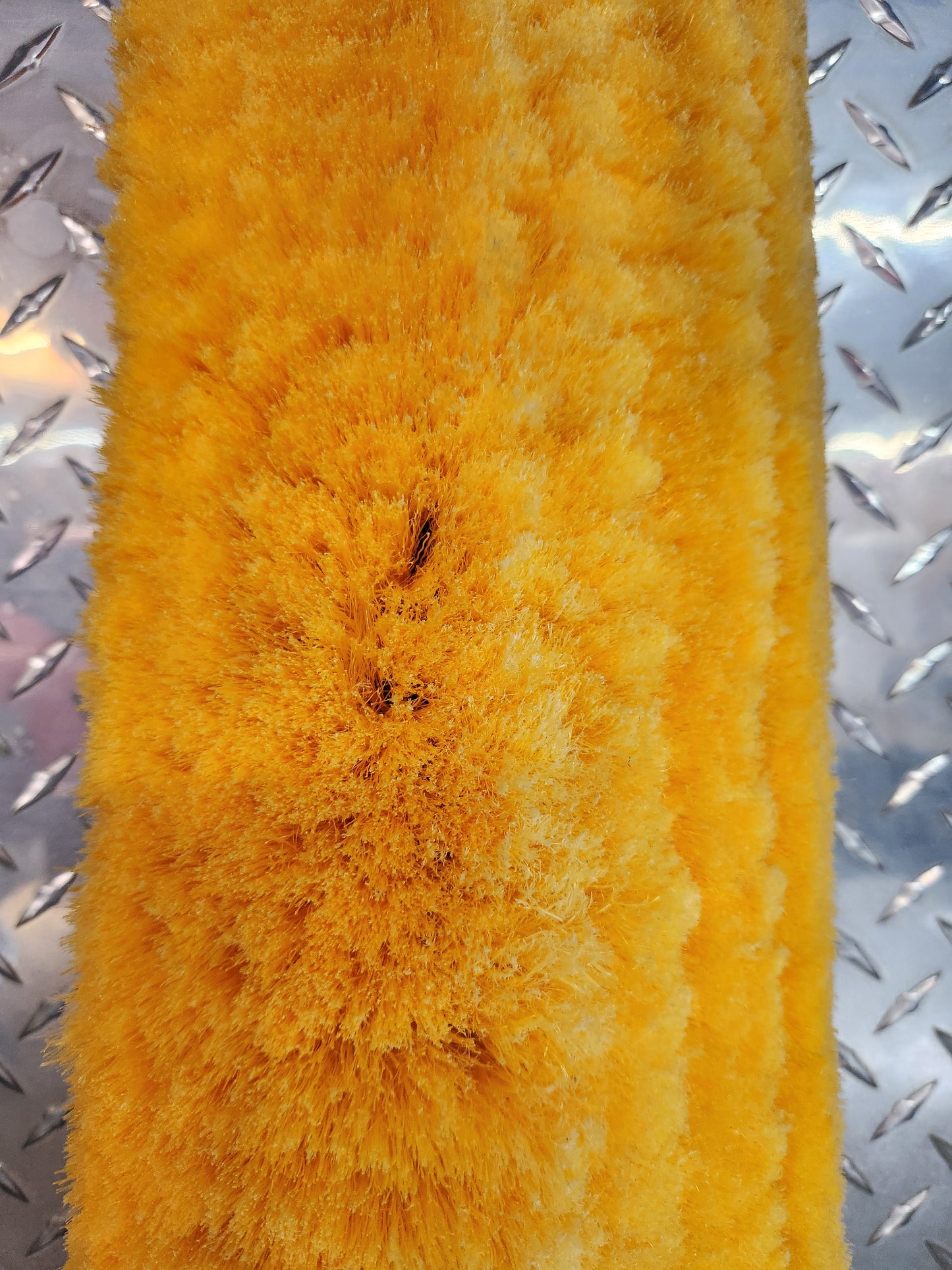 Yellow Wash Brush - Gentle on Aluminum, Metal, and Stainless Steel