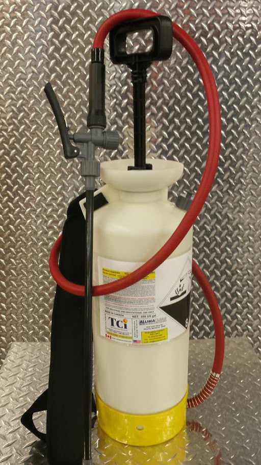 2-Gallon Hand Pump Acid Sprayer with Standard 56-Inch Hose for Efficient Spraying Sprayer