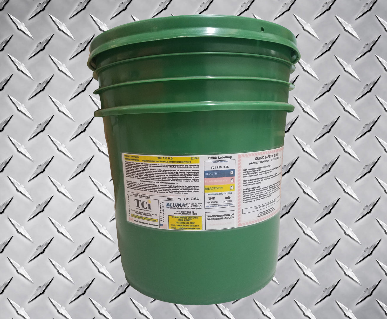 TCI-710 HD Vehicle Wash & Shine Concentrate, Brushless, Biodegradable, 5 Gallons