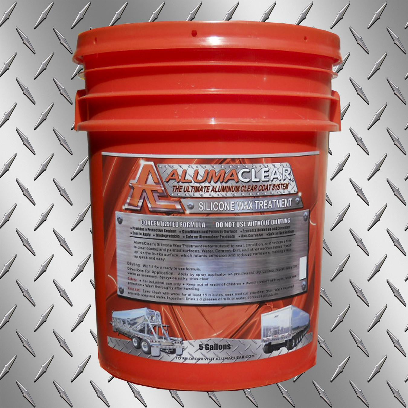 Silicone Wax Treatment Concentrate, 5 gallons, mix one to one with water