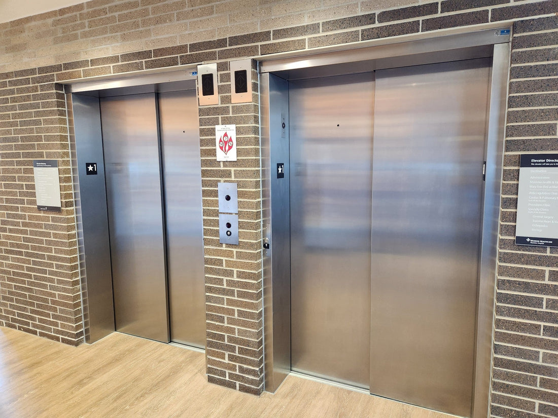 Stainless Steel Elevator Protection for Hospitals & Hotels