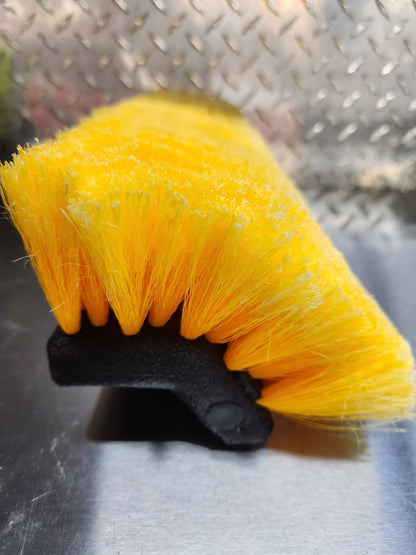 Yellow Wash Brush - Gentle on Aluminum, Metal, and Stainless Steel