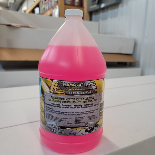 AlumaClear Cement Remover, Grime, Cement, Buildup, Remove