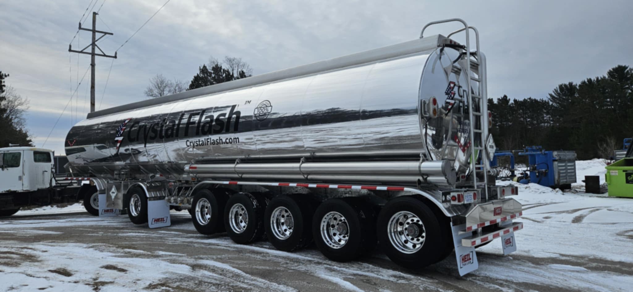 crystal flash tanker AlumaCleared with Alumaclear