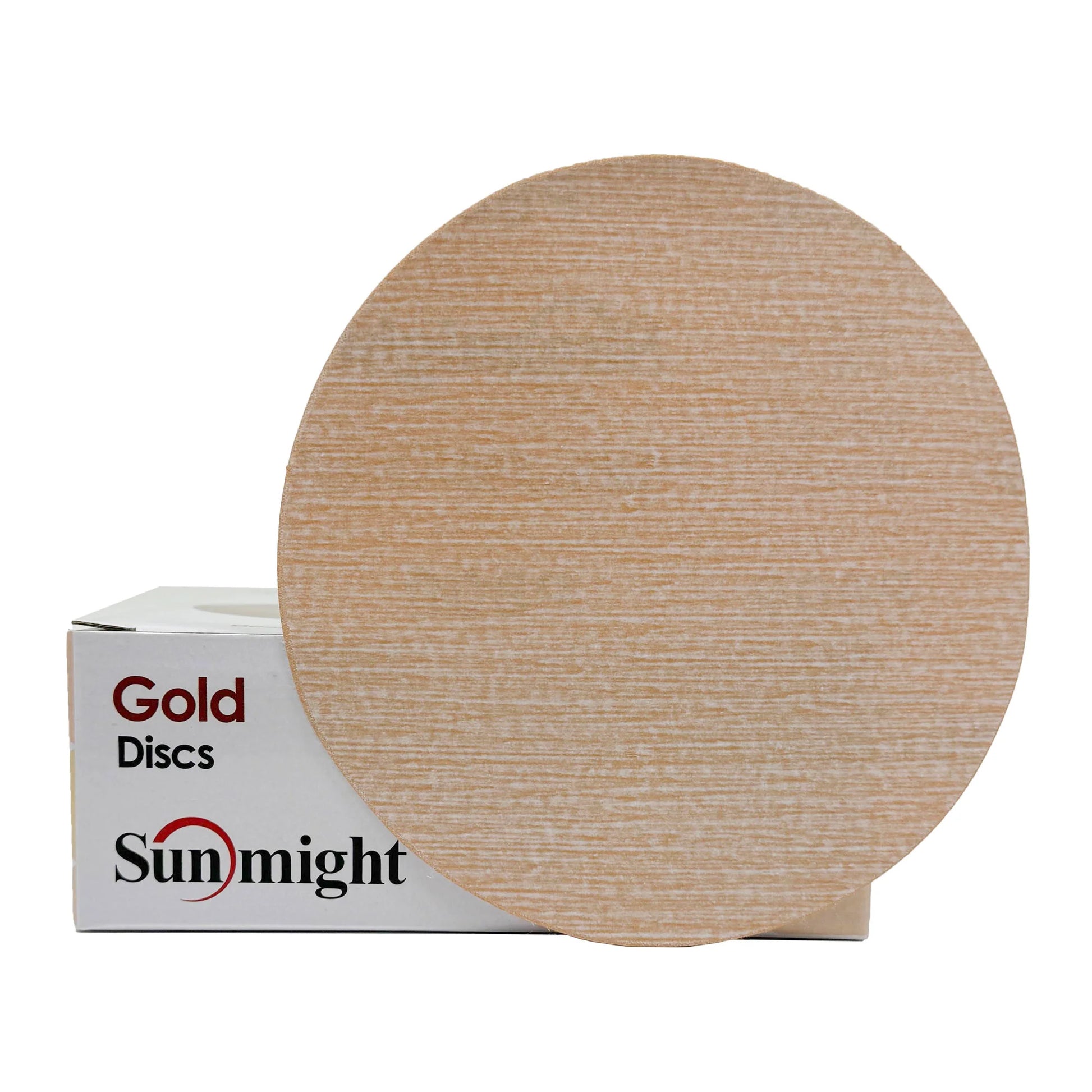 6" Sunmight Gold and Film Sanding Discs (Hook & Loop) Face