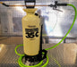 Pump up sprayer, cement remover, silicone wax treatment